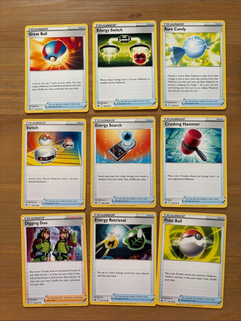 Crown Zenith Lot | 71 Unique Cards | Binder Starter Collection